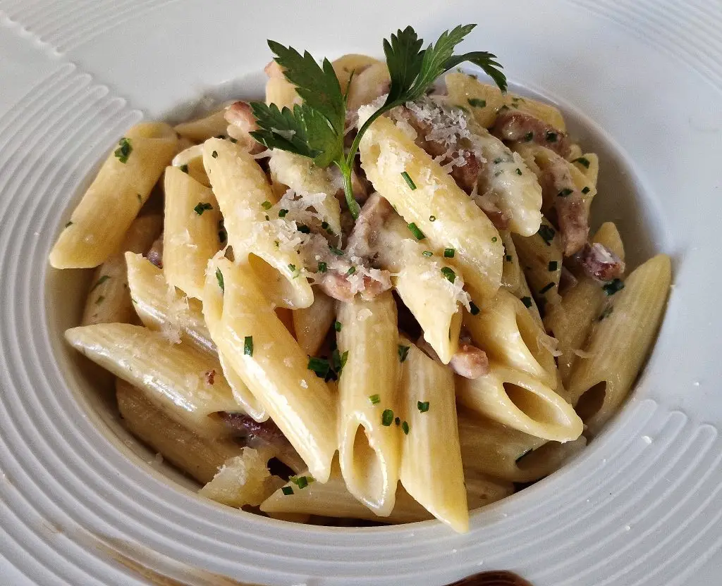 Pâte carbonara
